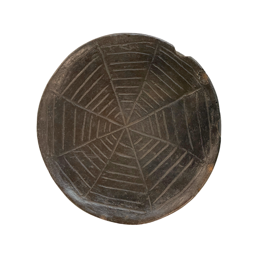 Engraved Mursi Lip Plate