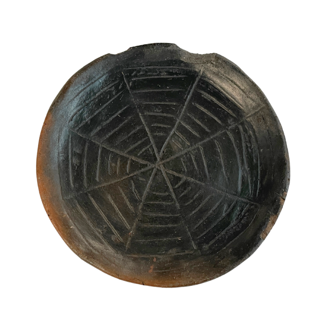 Engraved Mursi Lip Plate