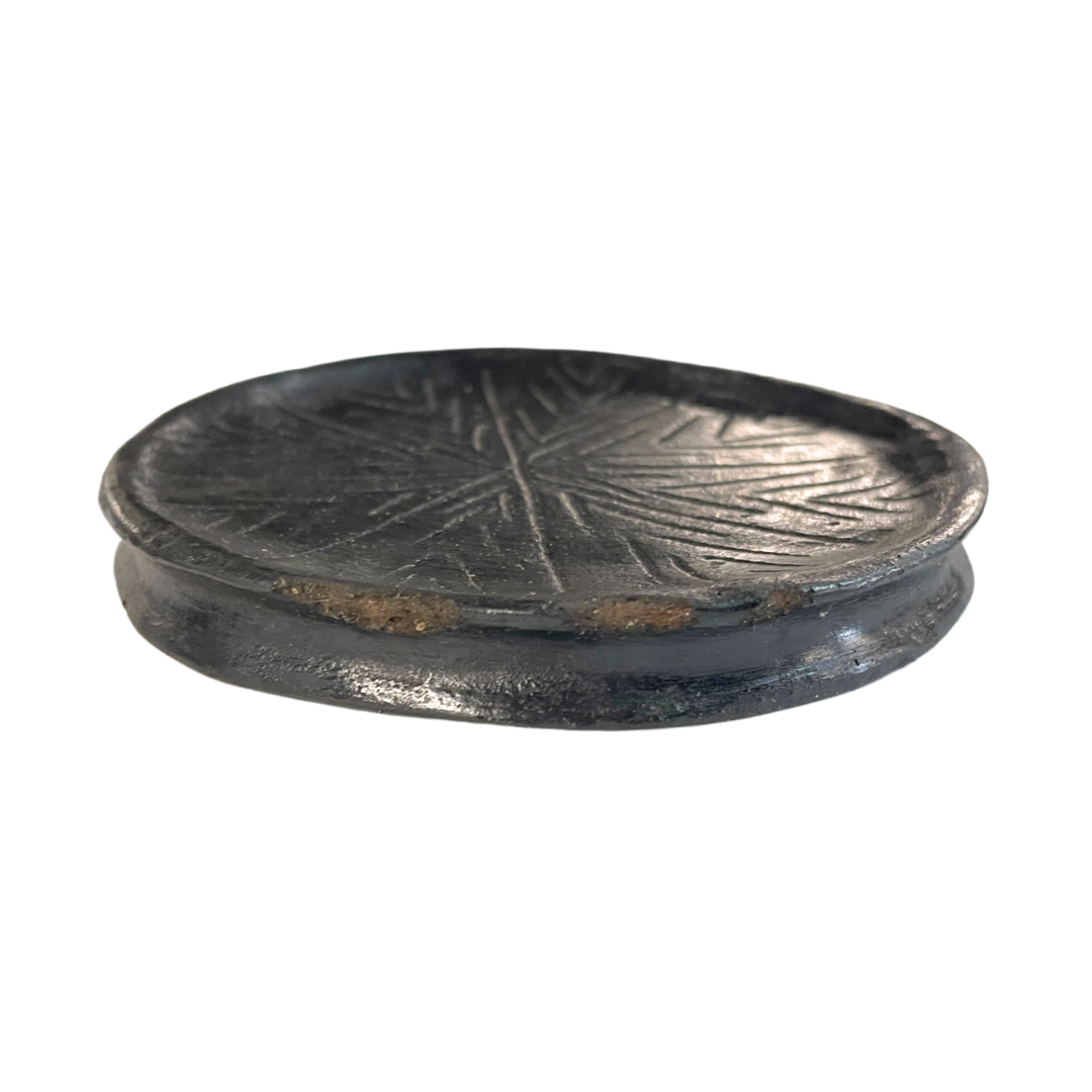 Engraved Mursi Lip Plate