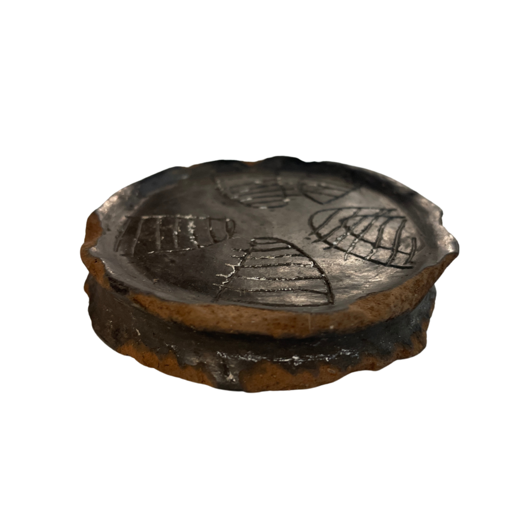 Engraved Mursi Lip Plate