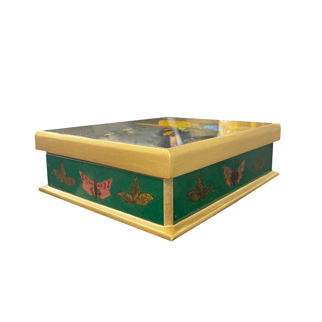 Antique Butterfly Box