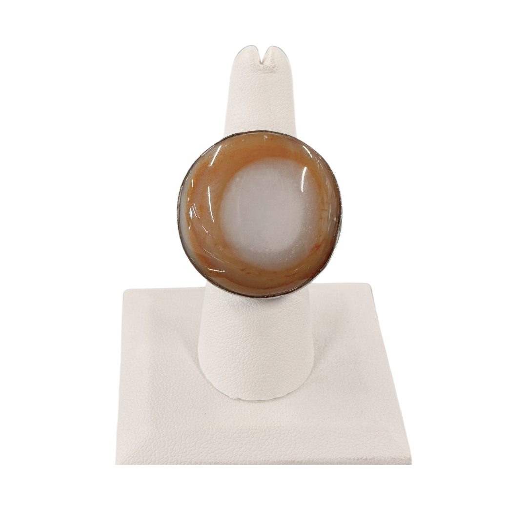 Banded Agate Ring