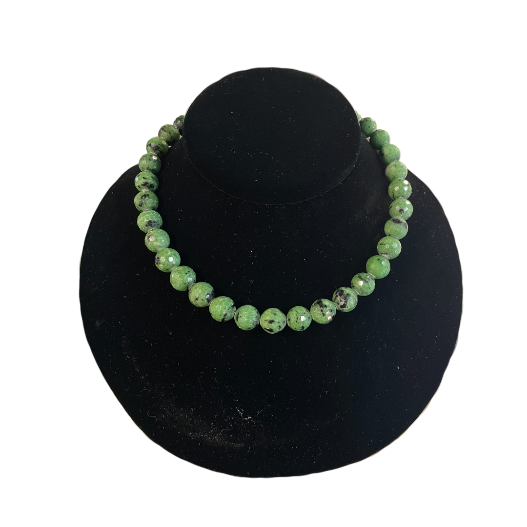 Ruby in Zoisite Necklace
