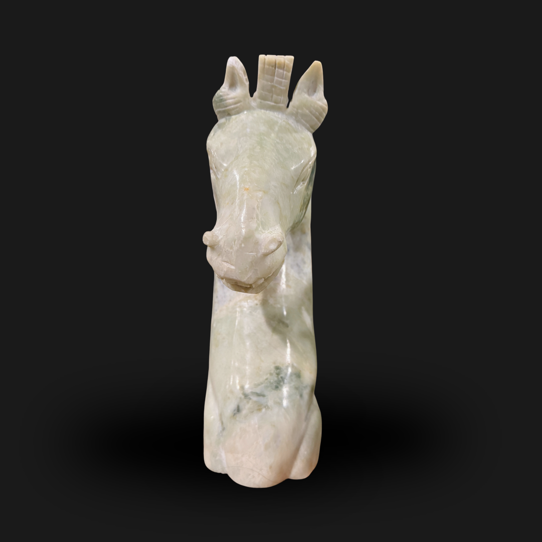Jade Horse Head