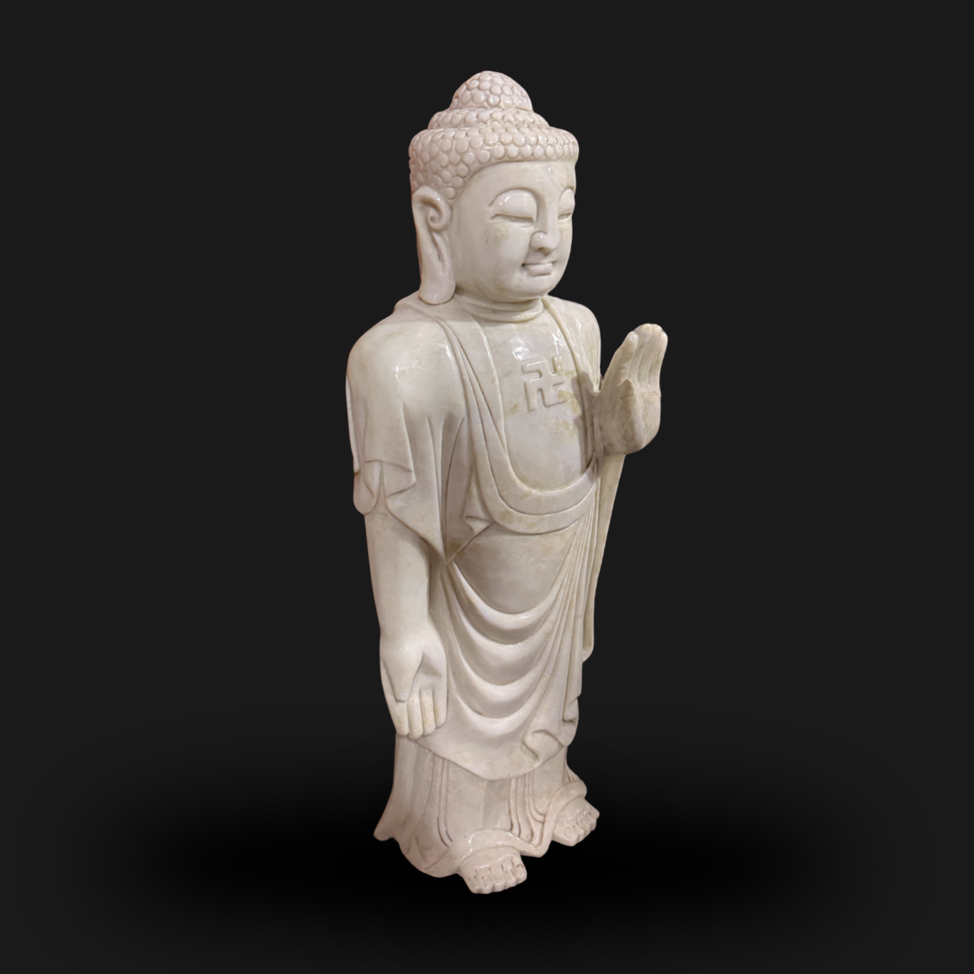 White Jade Buddha