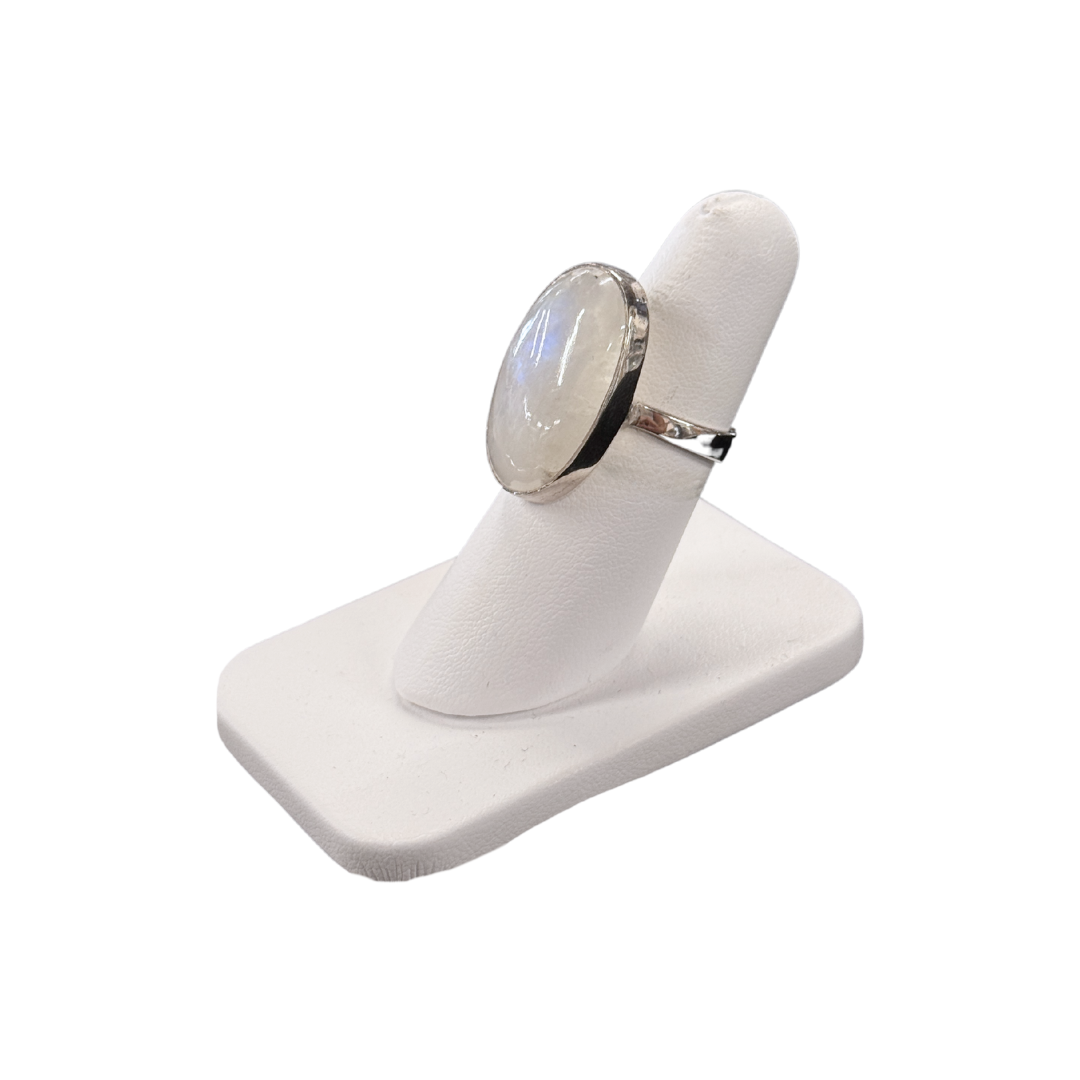 Oval Moonstone Ring