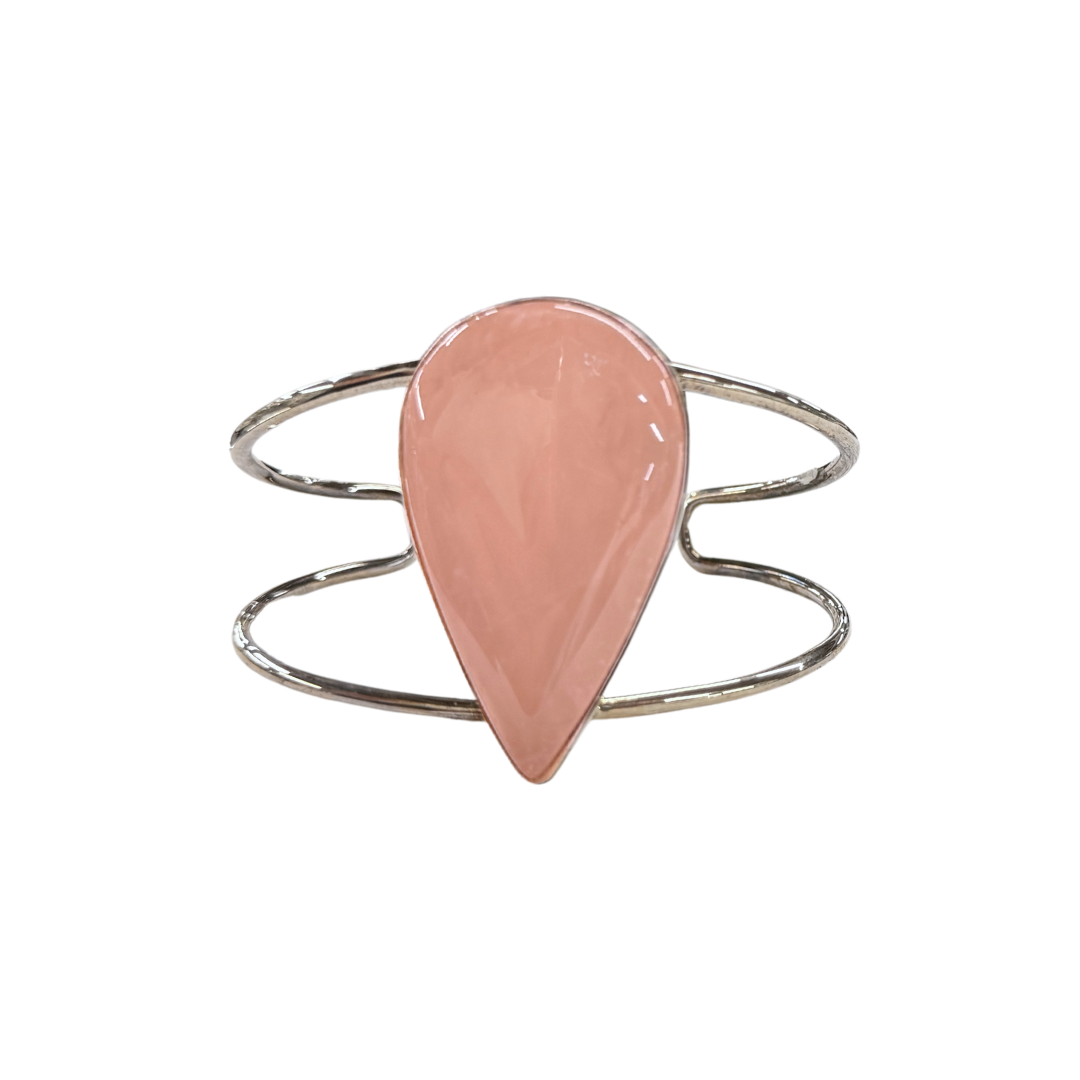 Rose Quartz Drop Bracelet