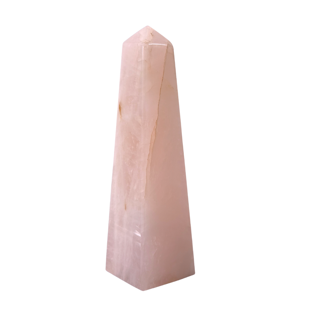 Rose Quartz Obelisk