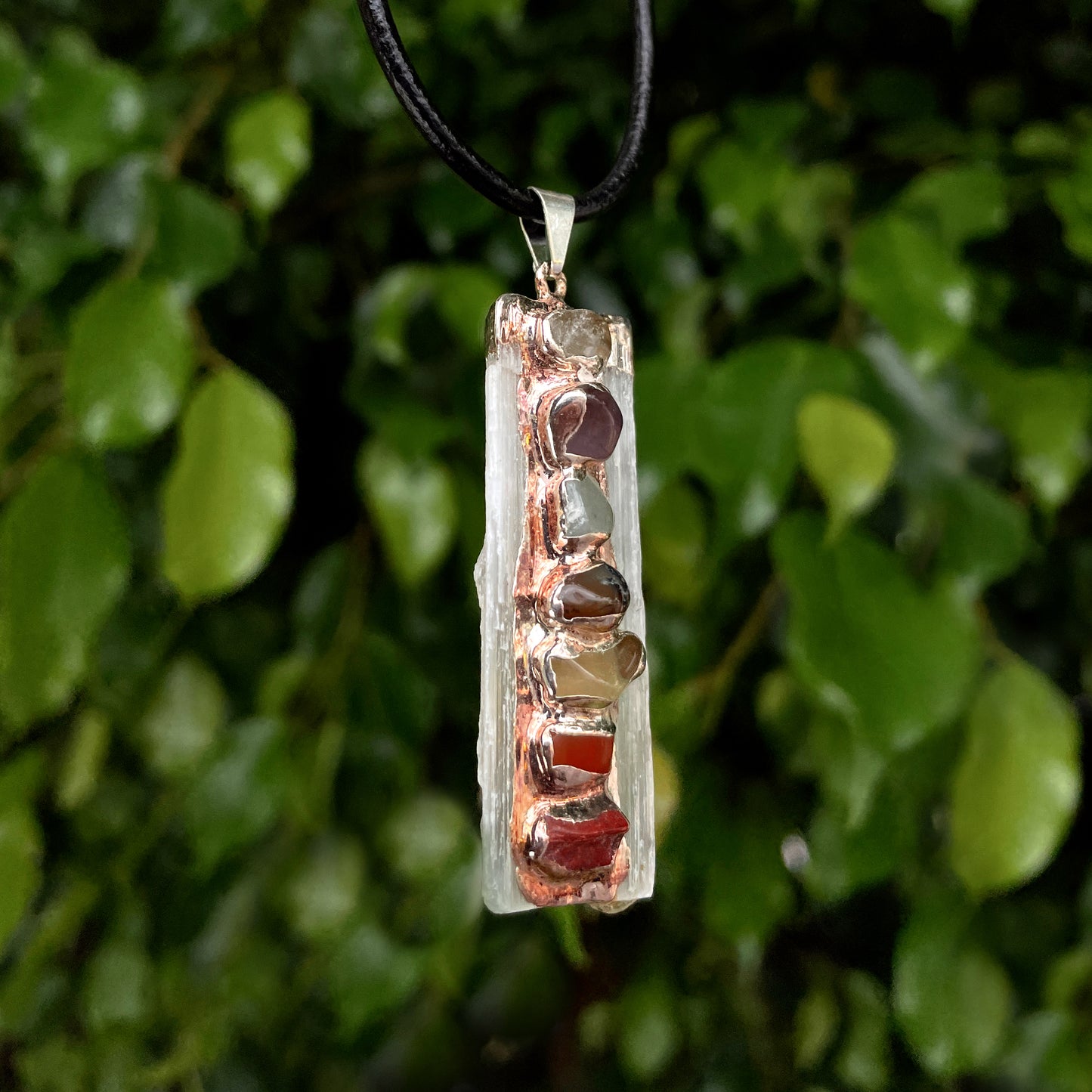 Selenite Pendant