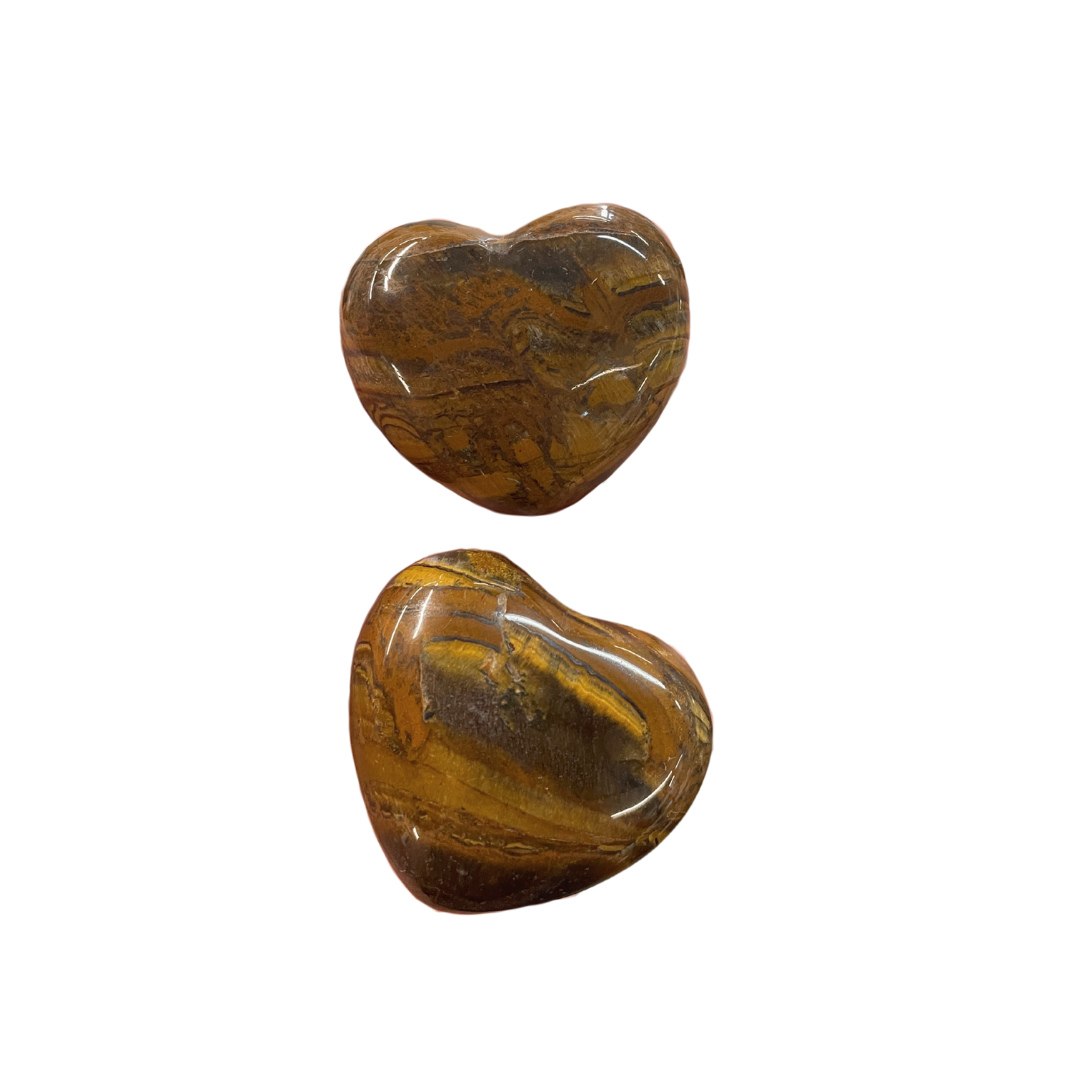 Tiger Eye Heart