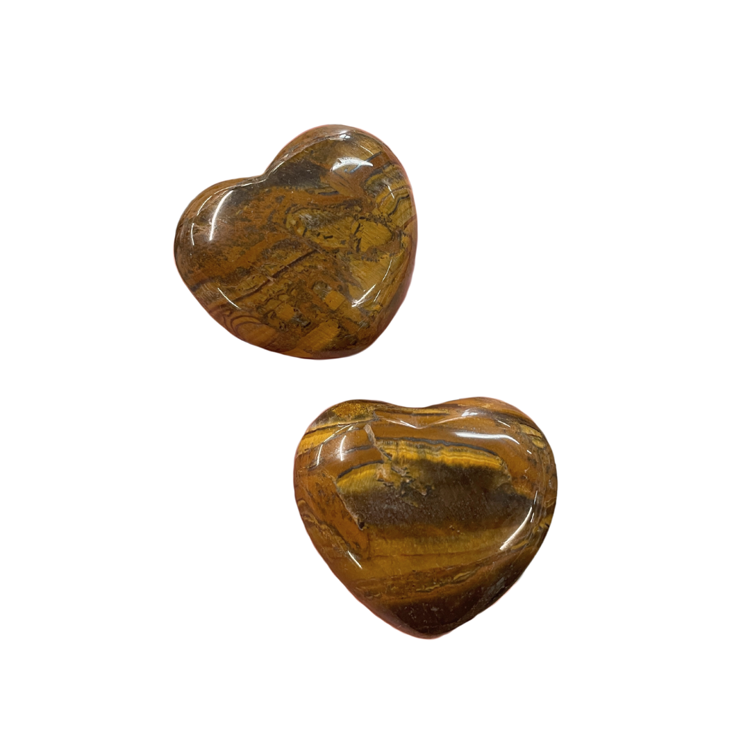 Tiger Eye Heart