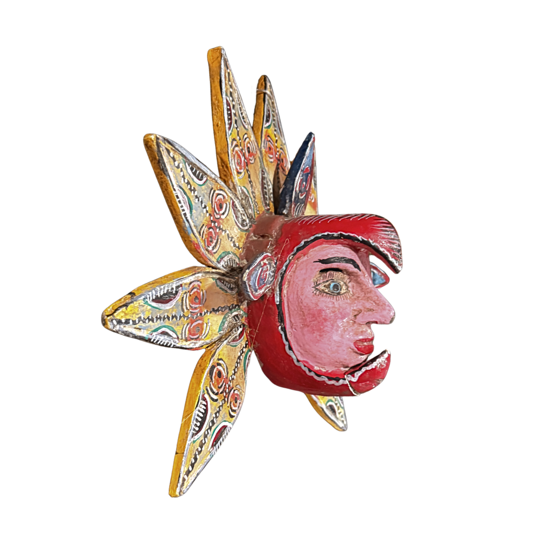 Sunburst Folk Mask