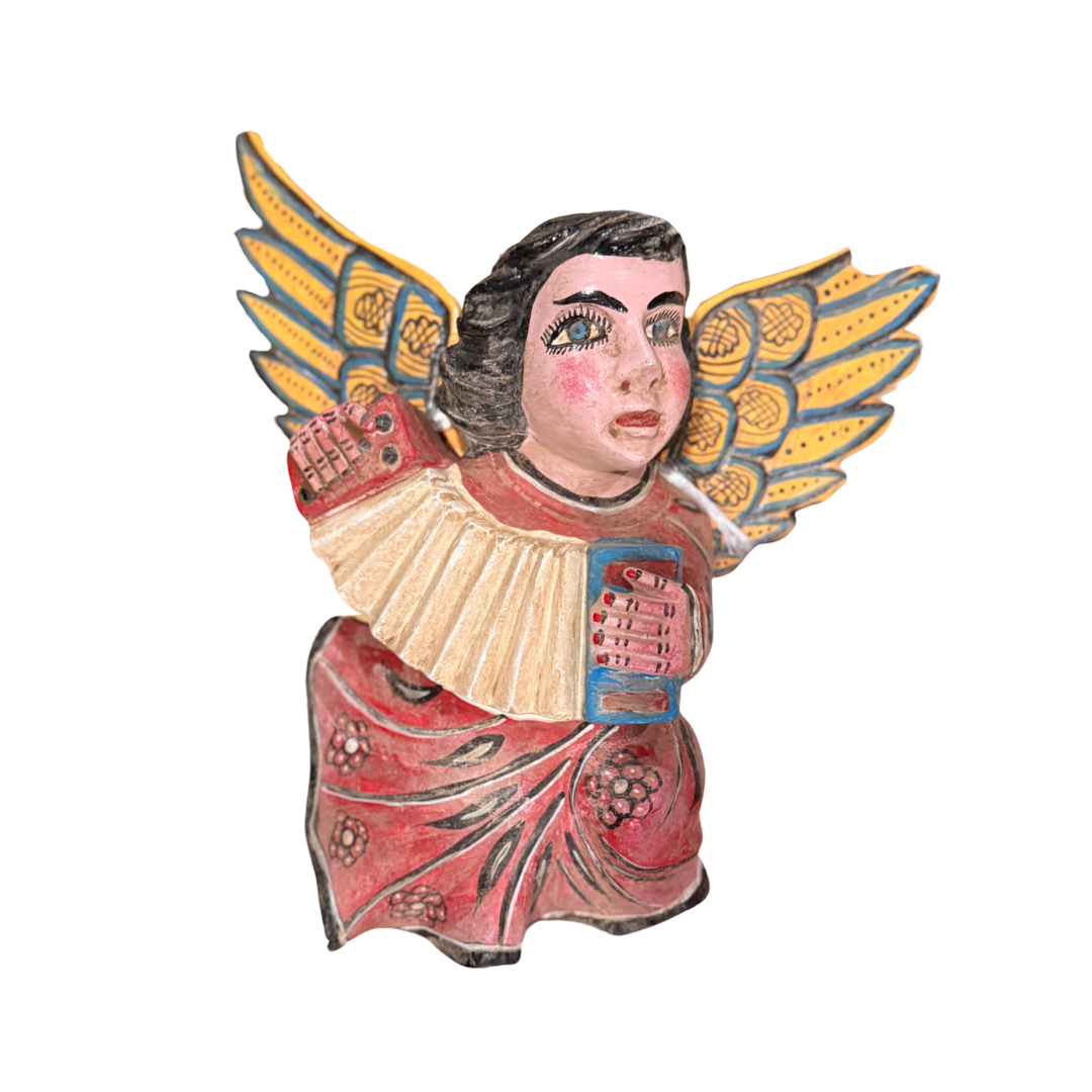 Angel with Accordion Figure