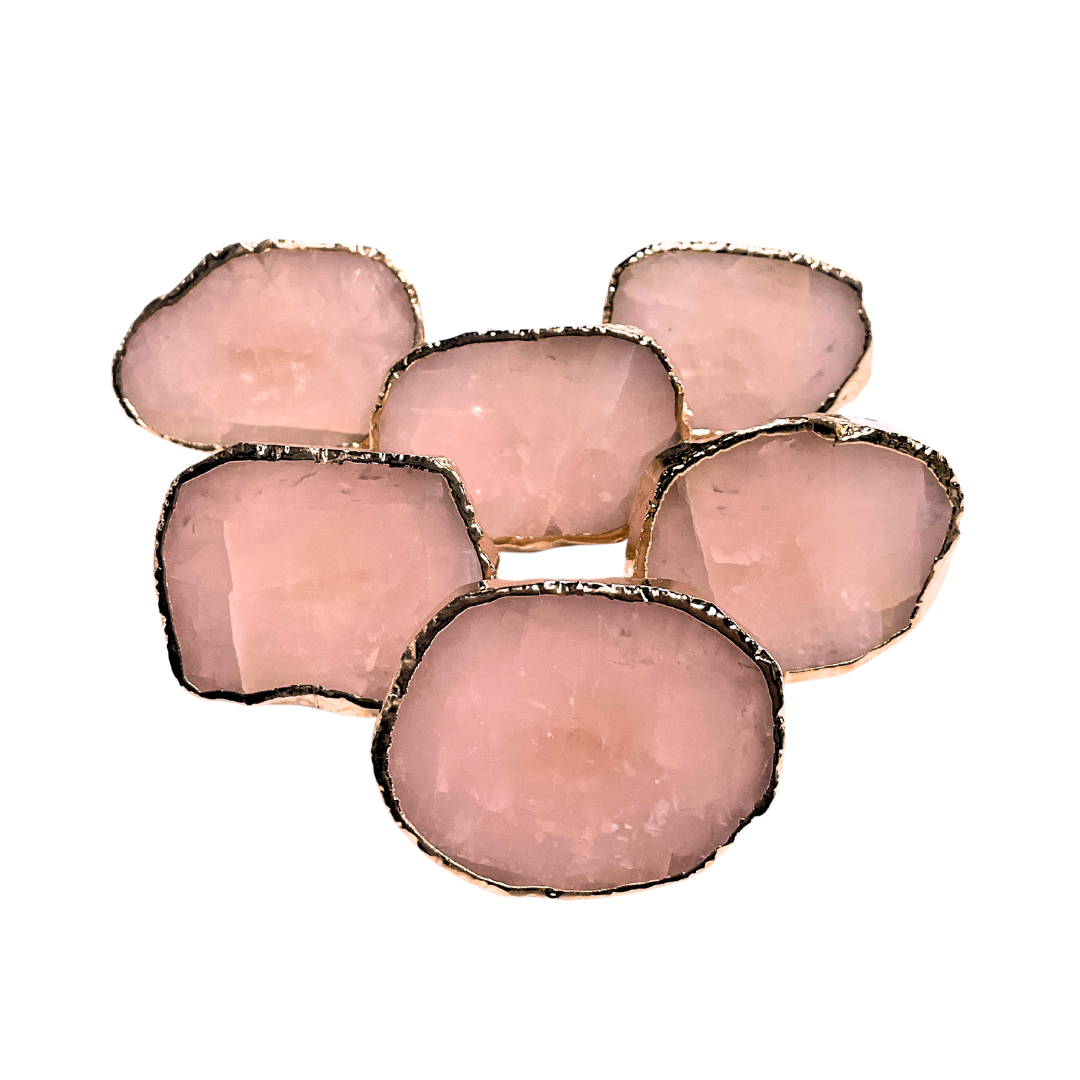 Rose Quartz Napkin Holder