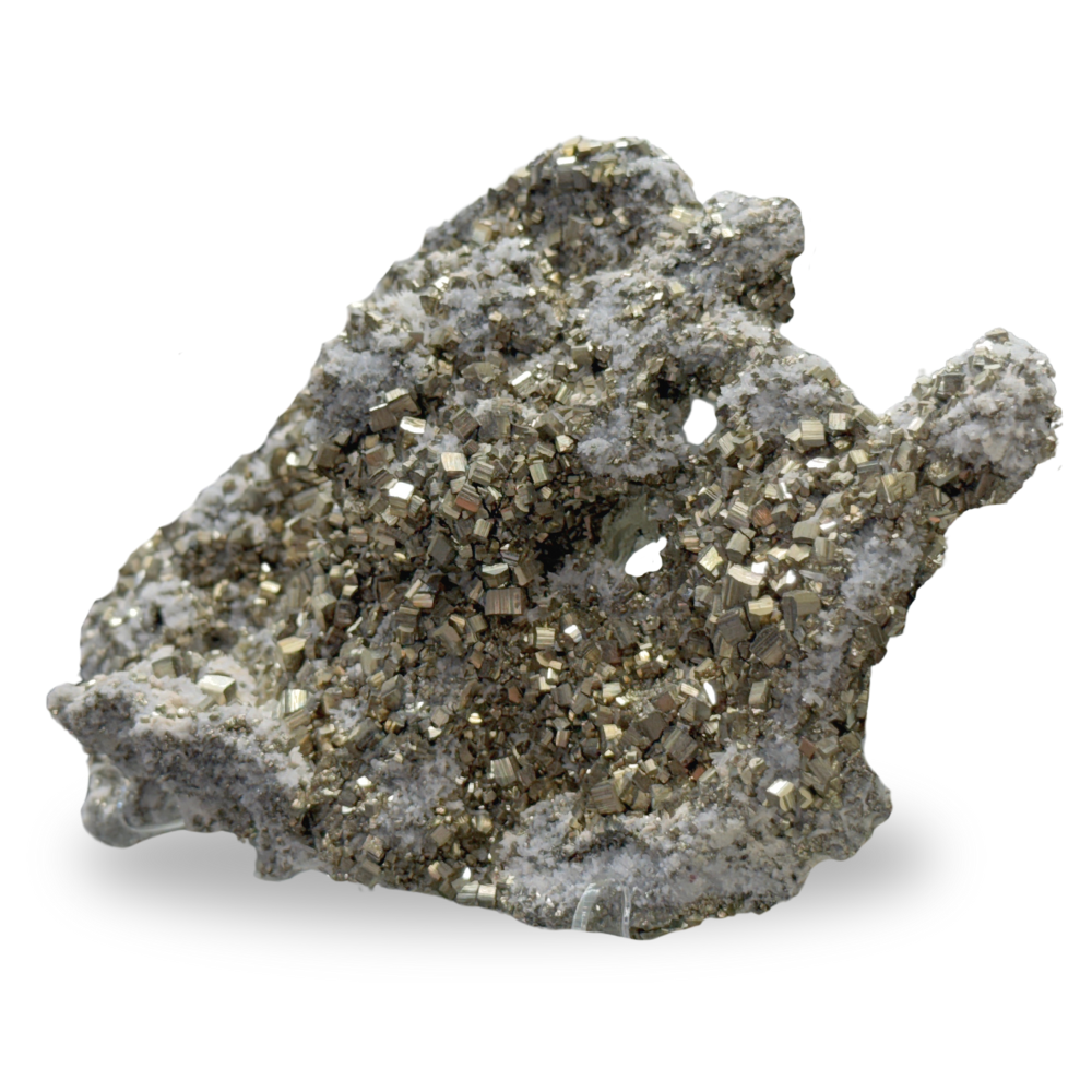 Pyrite on Matrix