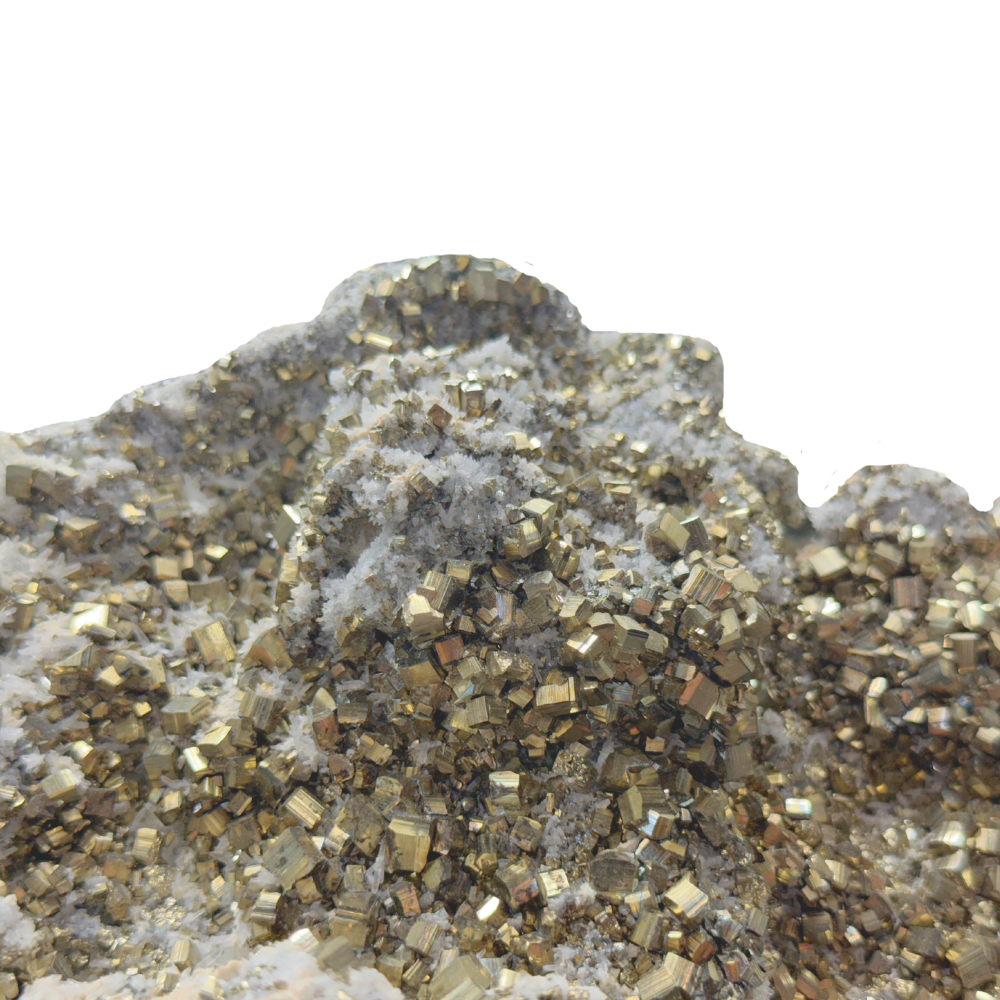 Pyrite on Matrix