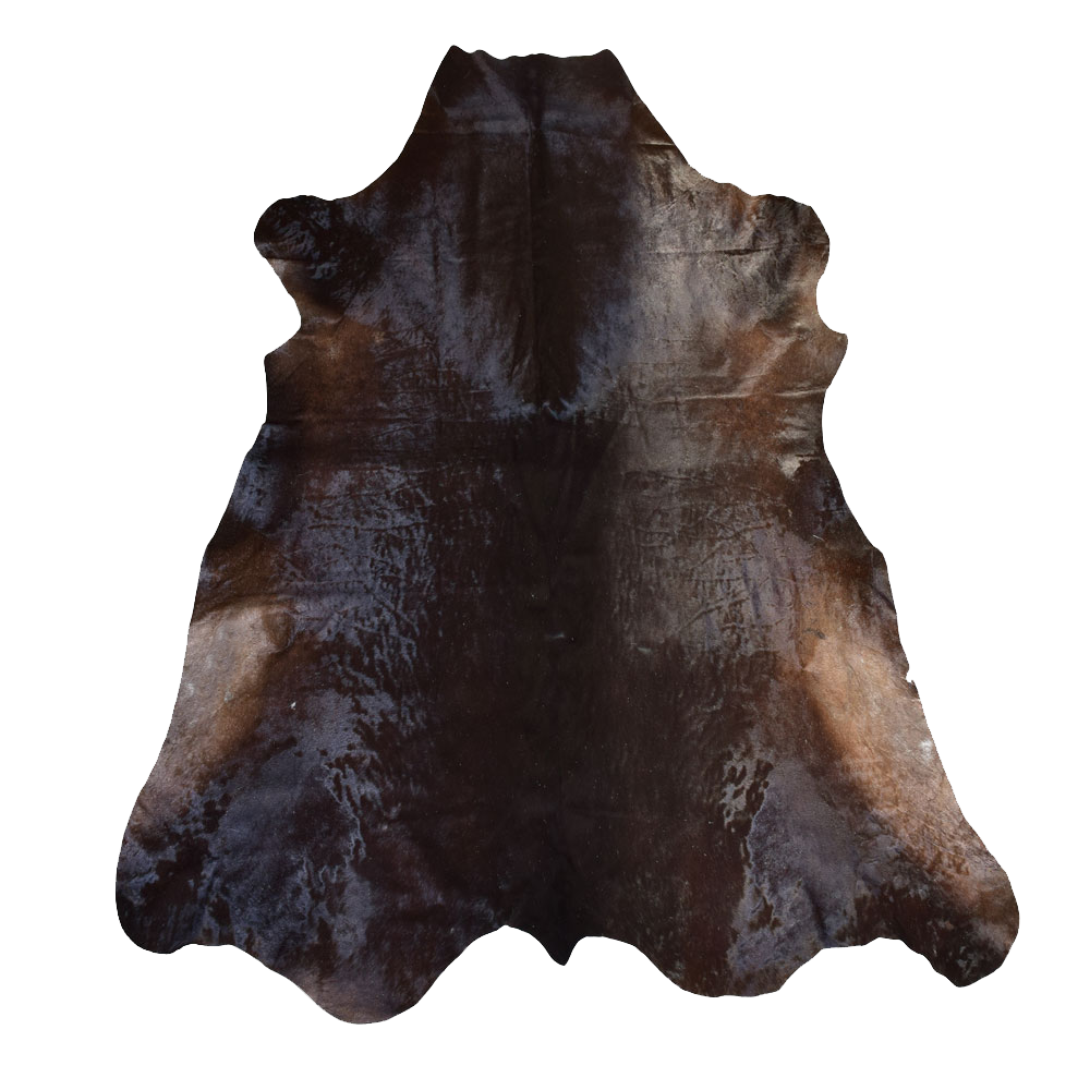 Solid Brown Cowhide