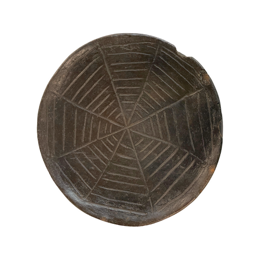 Engraved Mursi Lip Plate