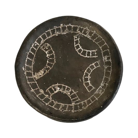 Engraved Mursi Lip Plate