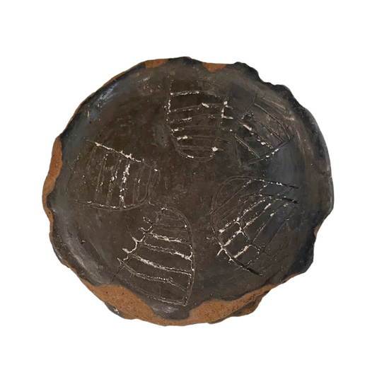 Engraved Mursi Lip Plate