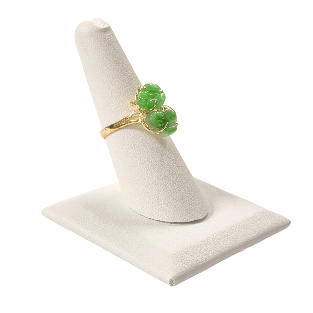 Jade Frog Ring