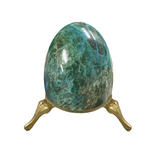 Chrysocolla Egg