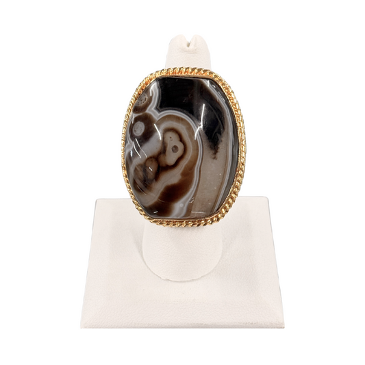 Botswana Agate Ring