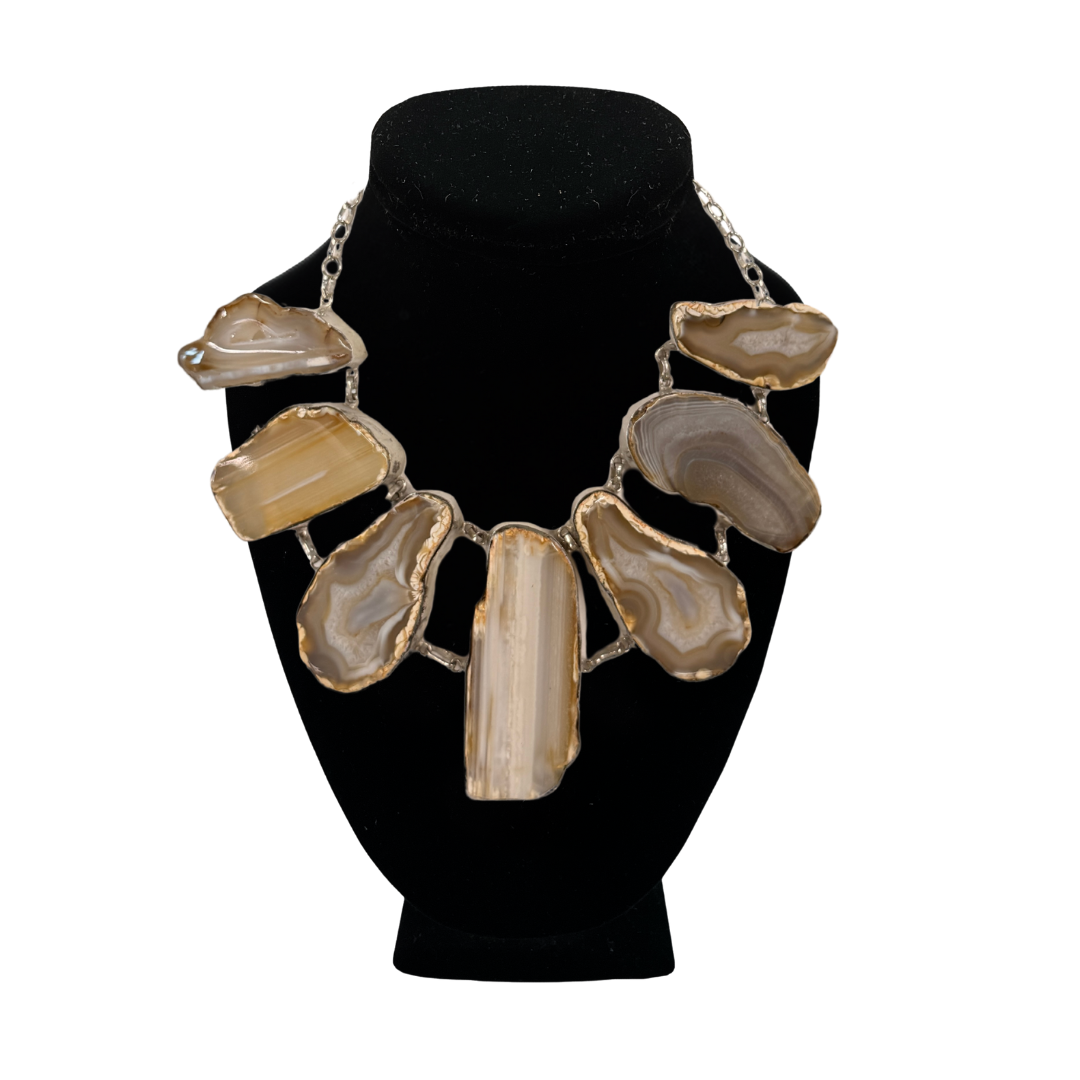 Banded Agate Necklace