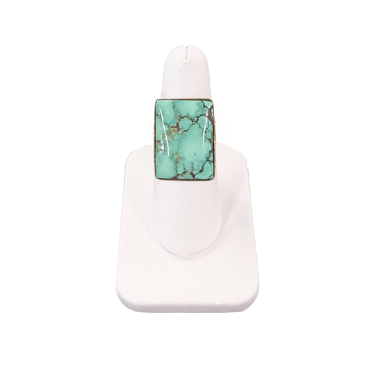 Rectangular Turquoise Ring