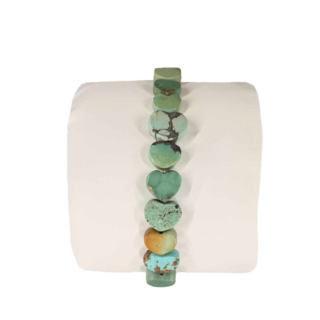 Turquoise Heart Bracelet