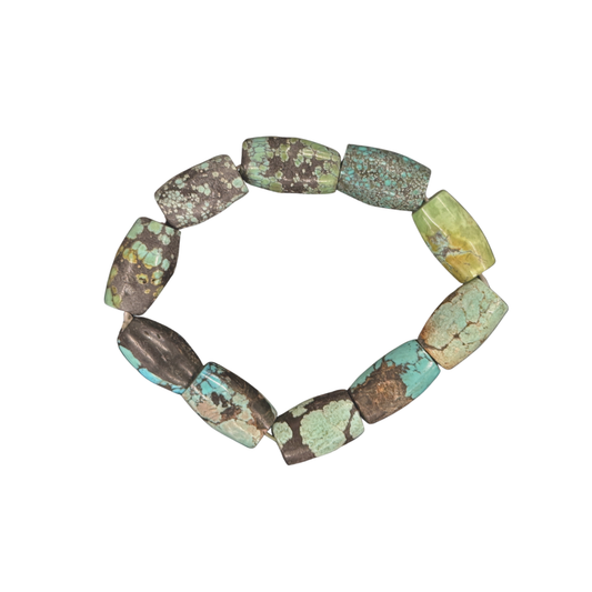 Turquoise Barrel Bracelet