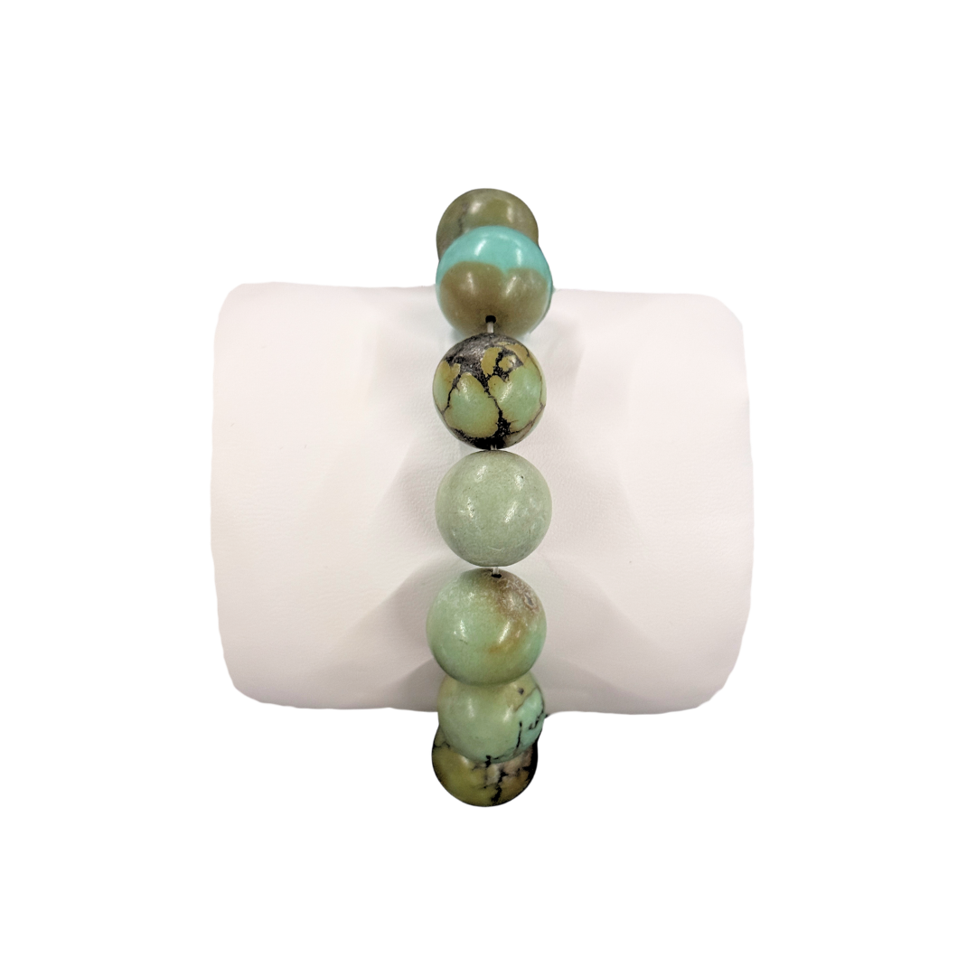 Turquoise Bead Bracelet