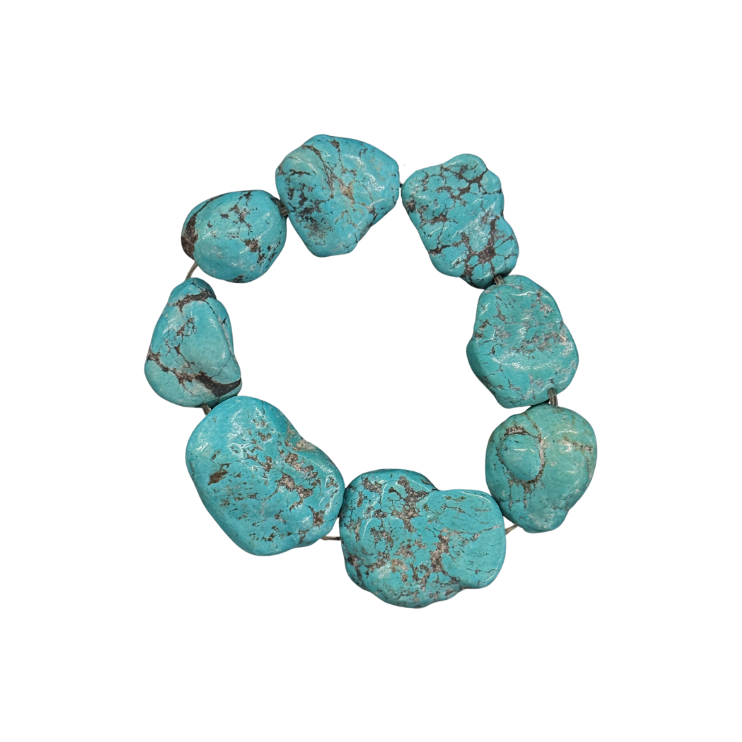 Turquoise Nugget Bracelet