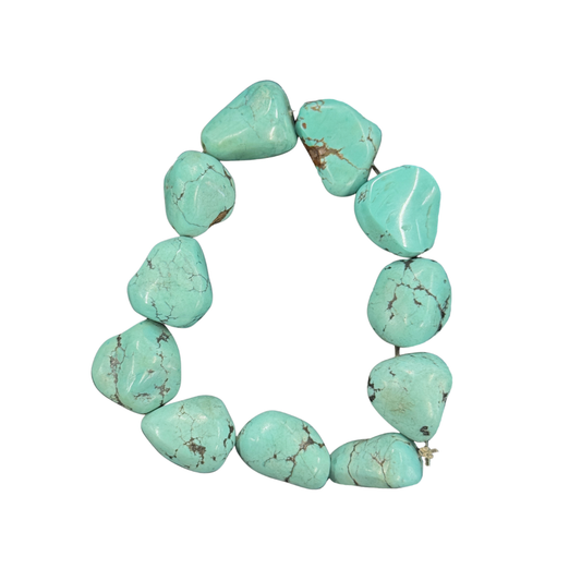 Turquoise Nugget Bracelet