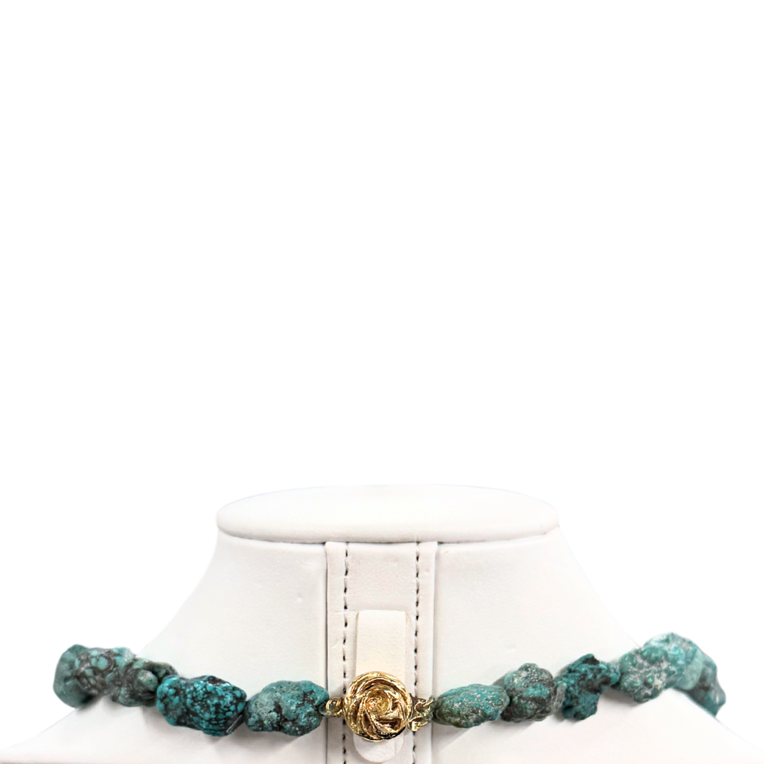 Turquoise Nugget Necklace