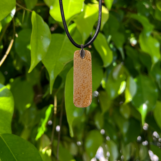 Fossil Coral Pendant