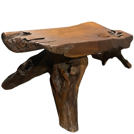 Wooden Root Bench