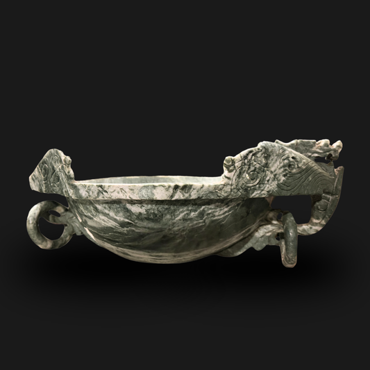 Jade Dragon Bowl