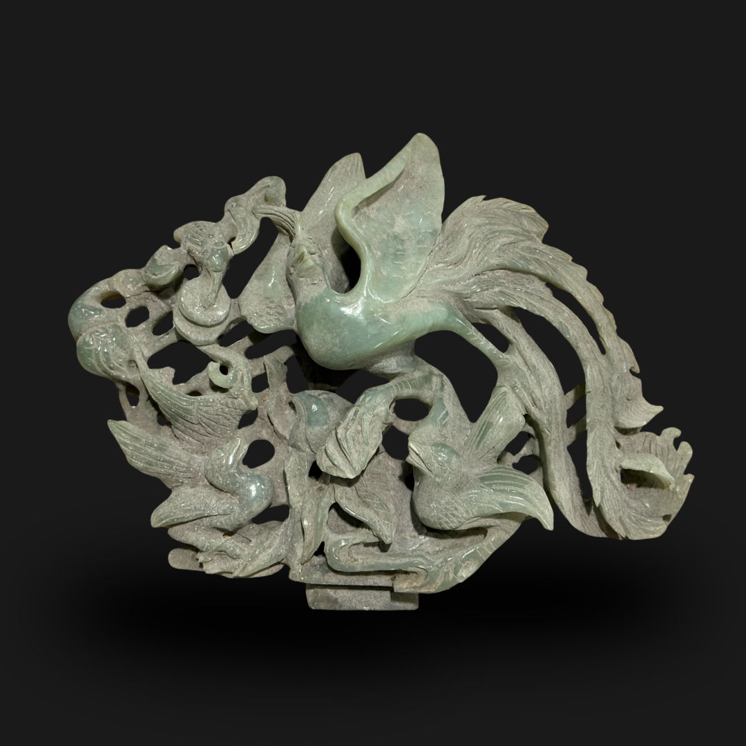 Jade Phoenix Wall