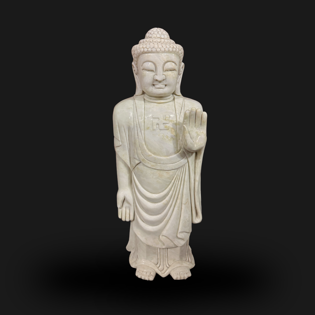White Jade Buddha