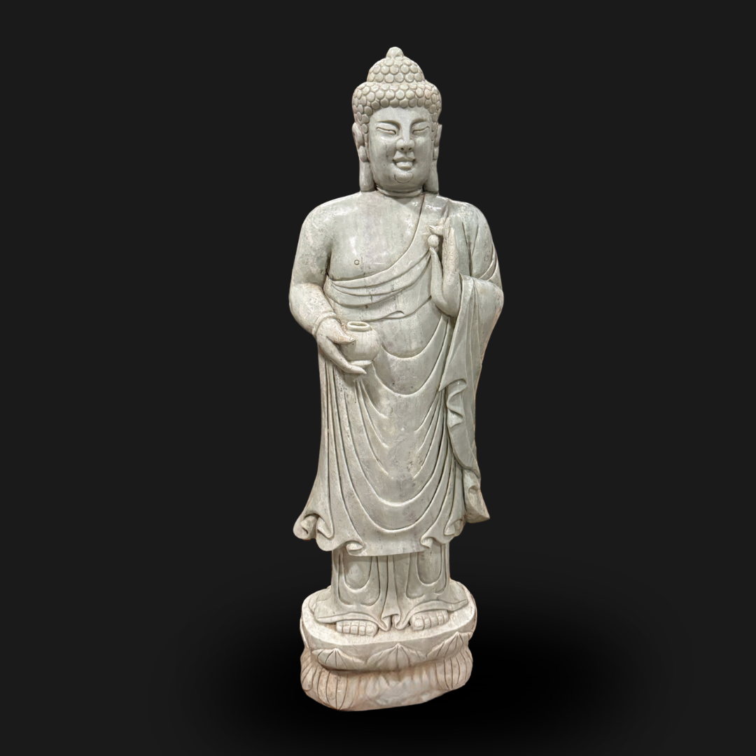 White Jade Buddha