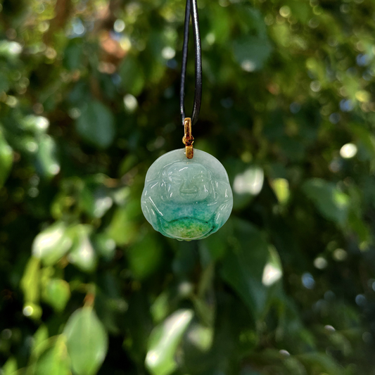 Jade Buddha Pendant