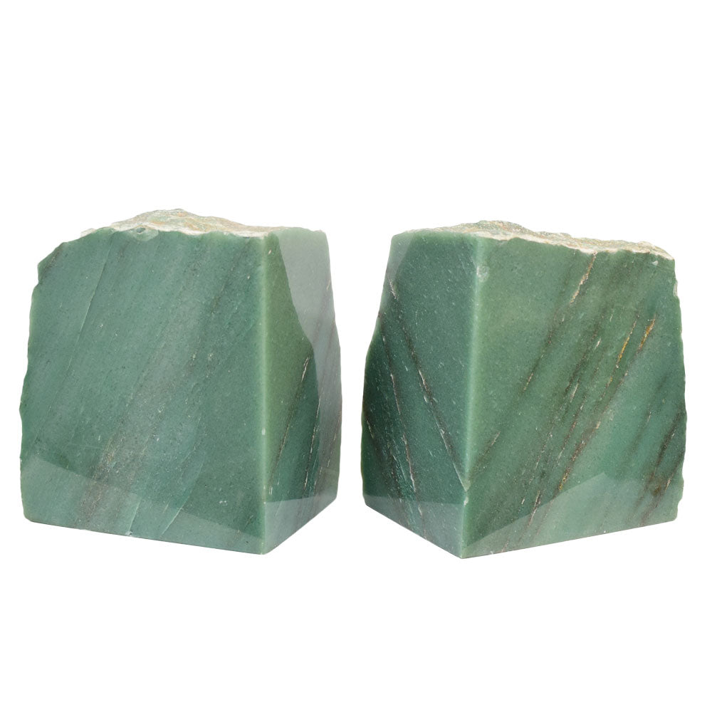 Green Aventurine Bookends