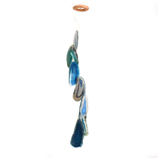 Agate Slice Wind Chime
