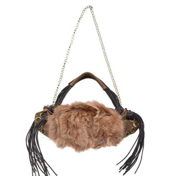 Fox Fur Handbag