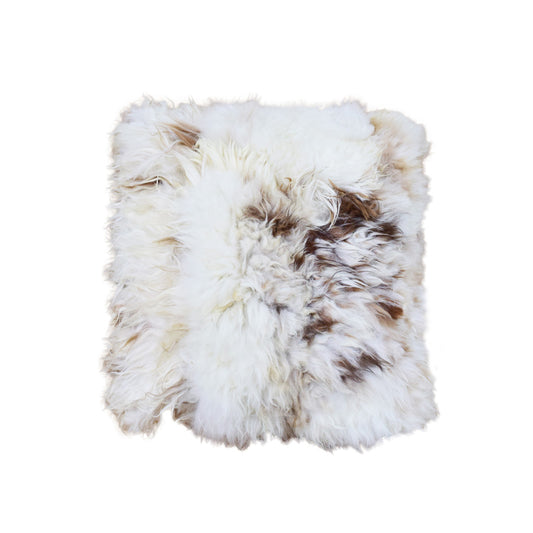 Brown Spotted Alpaca Pillow