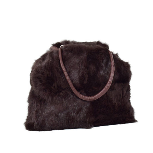 Rabbit Fur Handbag