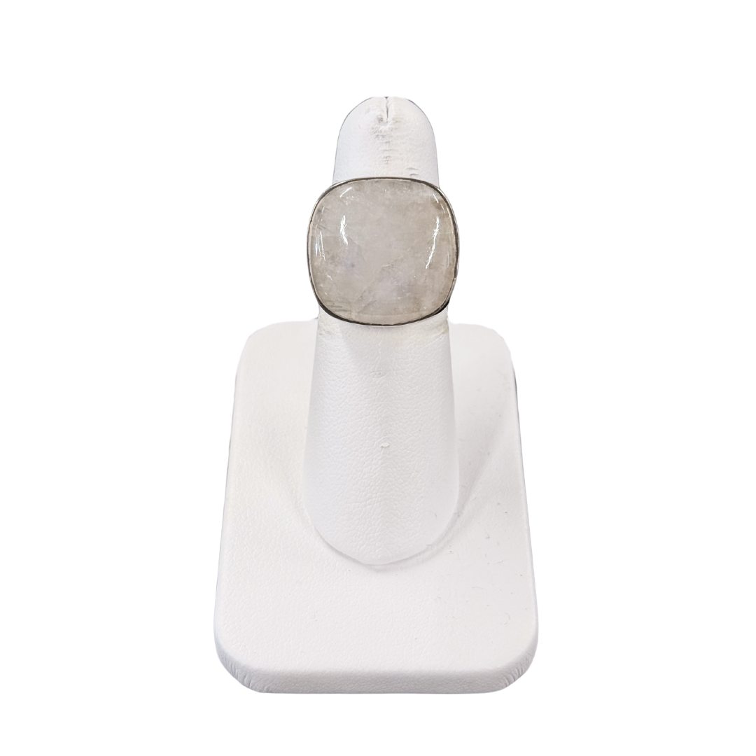Square Moonstone Ring