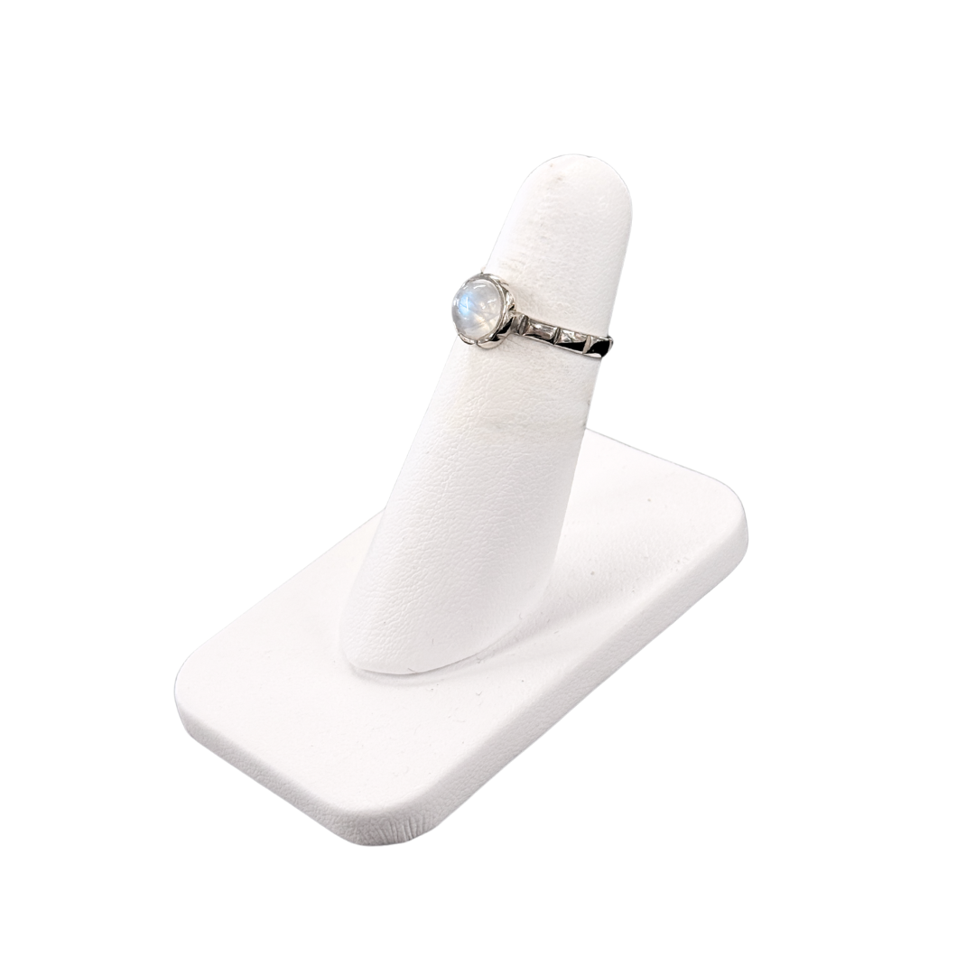 Moonstone Round Ring