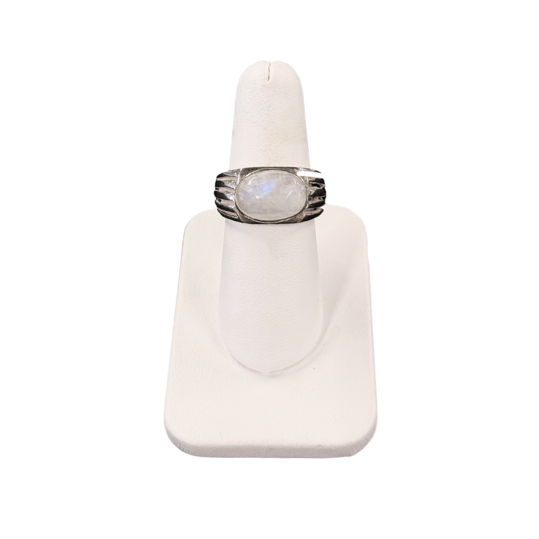 Oval Moonstone Ring